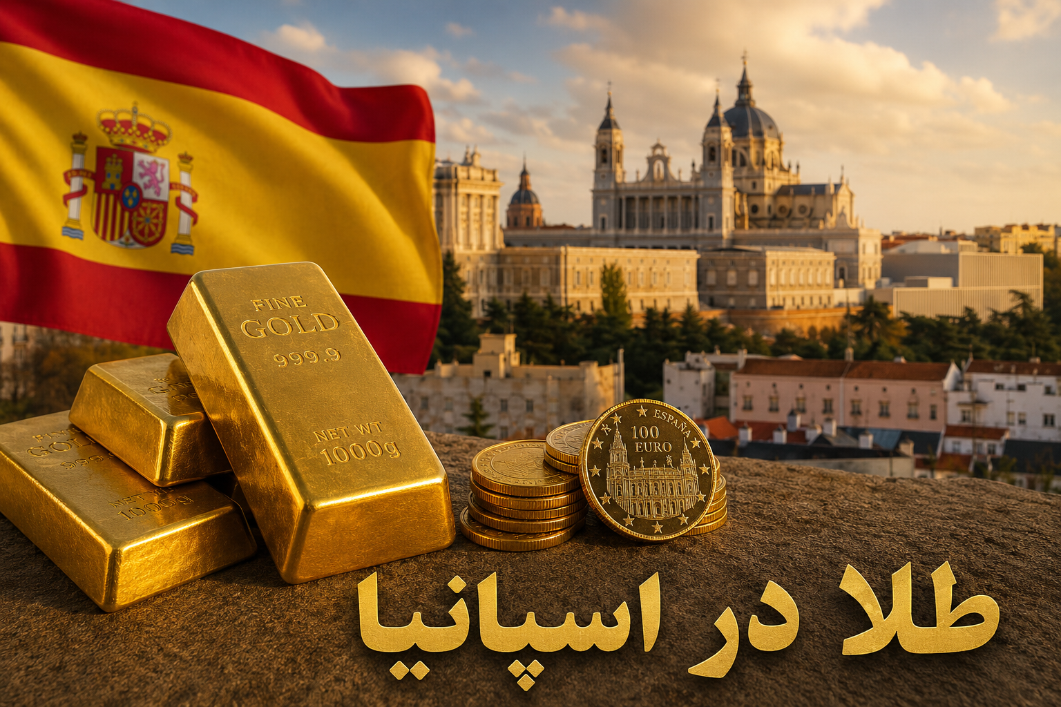 طلا در اسپانیا؛ از گنجینه‌های تاریخی تا بازار مدرن