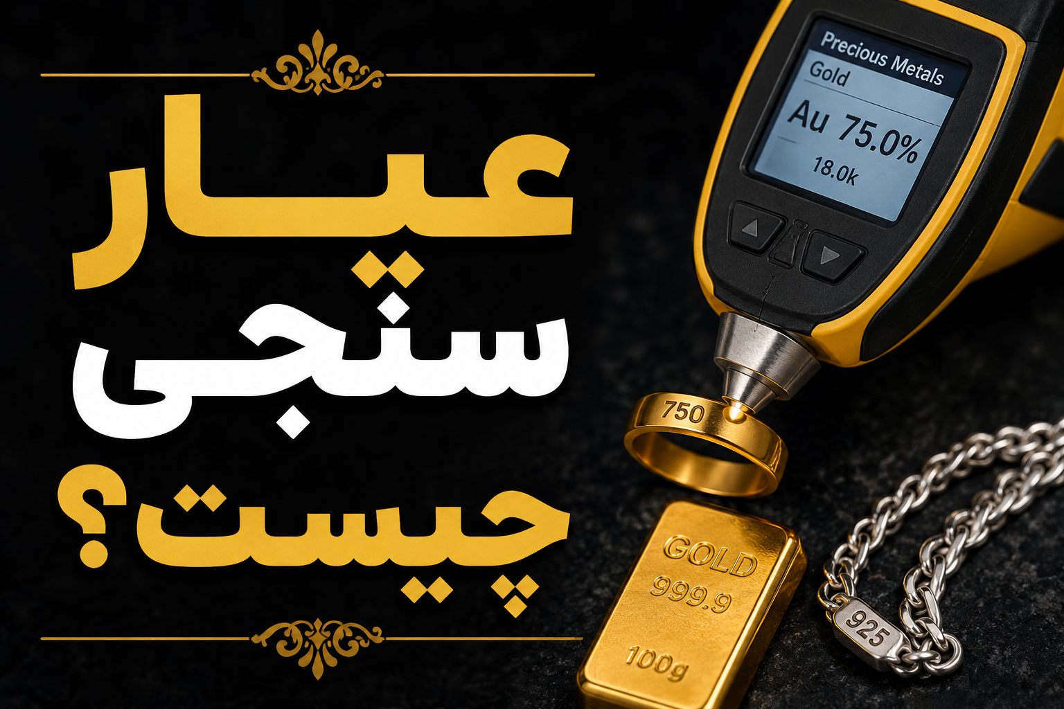 چرا طلا و نقره را عیارسنجی می‌کنیم؟ اهمیت تعیین عیار فلزات گران‌بها
